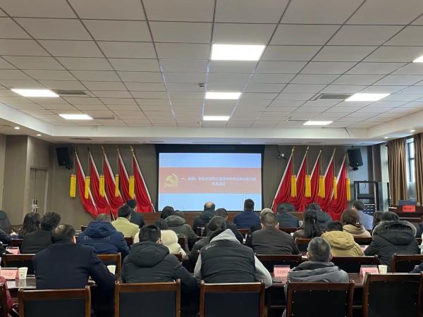 市科技局组织全市科技系统和科技创新领域参加省科技厅党组理论学习中心组（扩大）学习视频会议