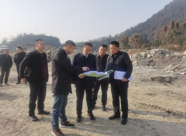 市水利局马建光局长一行调研督导安州区水利工作